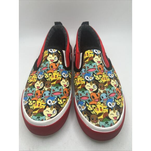 Pokémon Kids Slip On Shoes Size 3 - Picture 2 of 6
